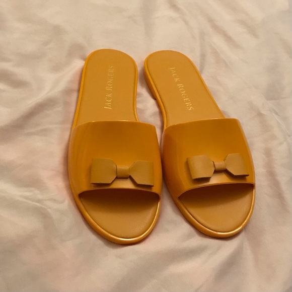 2/60 Bundle Only - sandals slides with bow shoes size 8 - Picture 2 of 4